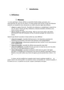 I. Introduction 1. Définition