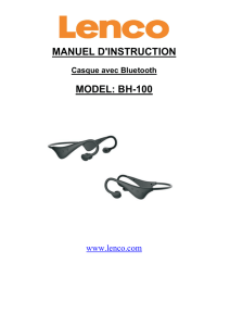 manuel d`instruction model: bh-100