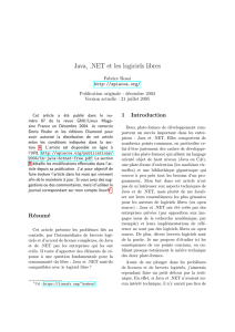 Java, .NET et les logiciels libres (GNU/Linux Magazine France 67