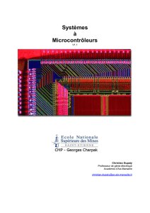 Systèmes à Microcontrôleurs
