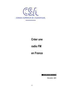Créer une radio FM en France