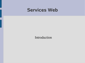 Services Web - e