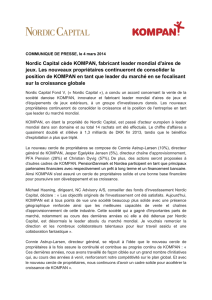 FR press release final NC KOMPAN