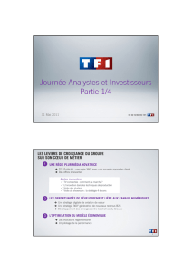 Journée Analystes et Investisseurs Partie 1/4