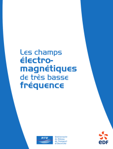 Champs électromagnétiques de très basse fréquence / EDF et