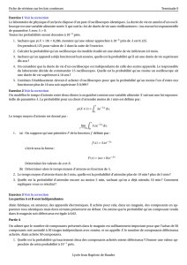 Exercices - Lycée Jean