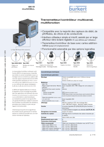 Transmetteur/contrôleur multicanal, multifonction