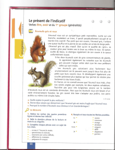 Le present de I`indicatif