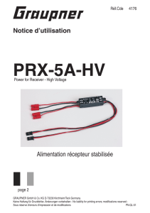 PRX-5A-HV - Graupner