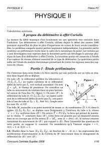 Physique 2 - Concours Centrale