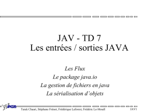 TD 6 IJA Structures de données JAVA