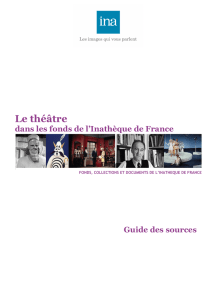 Le théâtre - Ina THEQUE