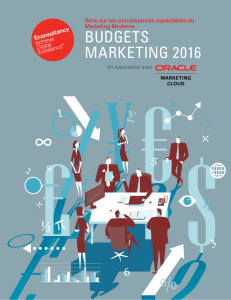 budgets marketing 2016