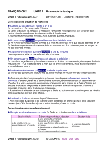 FRANÇAIS CM2 UNITÉ 7 Un monde fantastique Unité 7 / Semaine