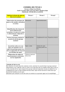 harmonisation français