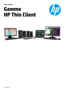 Portefeuille HP Thin Client