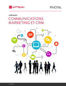 communications marketing et crm