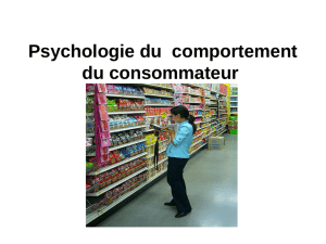 Psychologie du comportement du consommateur