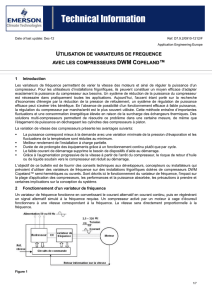 Technical Information - Emerson Climate Technologies