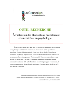 outil-recherche - La Connexion interétudiante