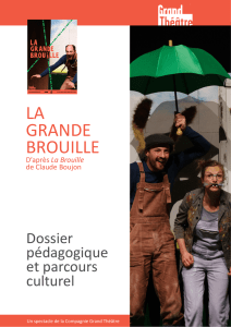 Dossier pédagogique La Brouille