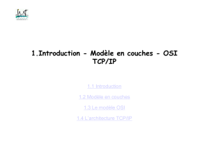 1.Introduction - Modèle en couches