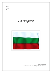 La Bulgarie
