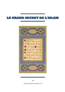 le grand secret de l`islam