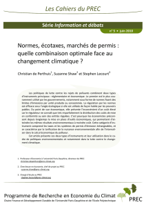 Normes, &eacute;cotaxes, march&eacute;s de permis