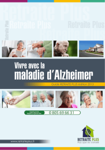 Vivre avec la maladie d`Alzheimer