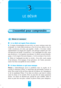 LE DÉSIR