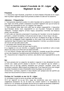 règlement en français  - Sport