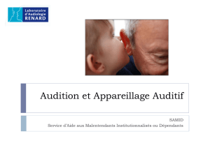 Voir le PDF de formation - laboratoire d`audiologie RENARD