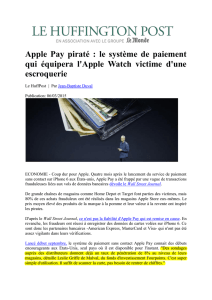 Apple Pay piraté : le système de paiement qui