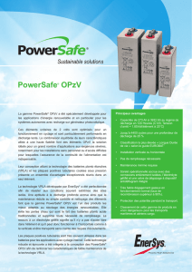 PowerSafe® OPzV - EnerSys