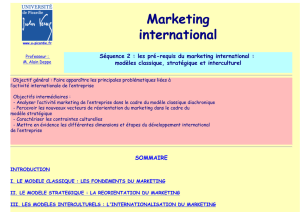 SEQUENCE 2 : CONCEPTS-CLES DU MARKETING