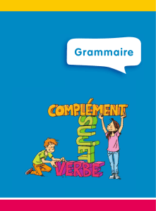 Grammaire - Hachette