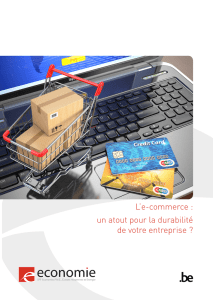 L`e-commerce : un atout pour la durabilité de votre