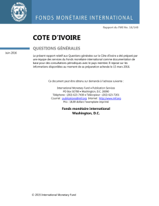 Rapport du FMI No. 16/148