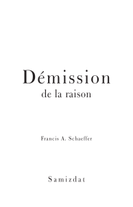 Démission de la raison