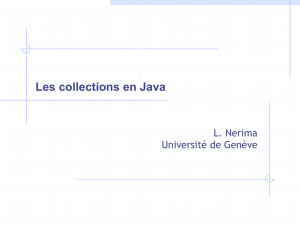 Les collections en Java - (CUI) - UNIGE