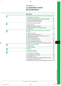 Chapitre J La protection contre les surtensions
