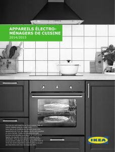 appareils électro- ménagers de cuisine