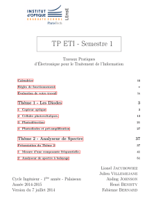 Polycopié de TP ETI 1A1S 2014-2015
