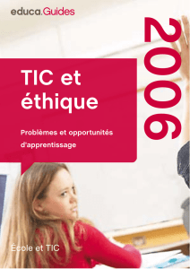 TIC et éthique - Archives