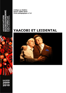 yaacobi et leidental - Theatre
