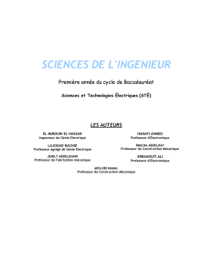 Sciences et Technologies Électriques (STÉ)