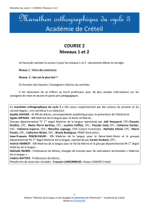 Course 2 - DSDEN 93 - Académie de Créteil