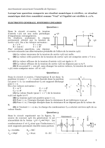 Génie électrique - Concours de l`ENSEA