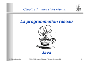 La programmation réseau Java